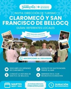 La Dirección de Turismo presenta un cronograma de actividades para recorrer el distrito