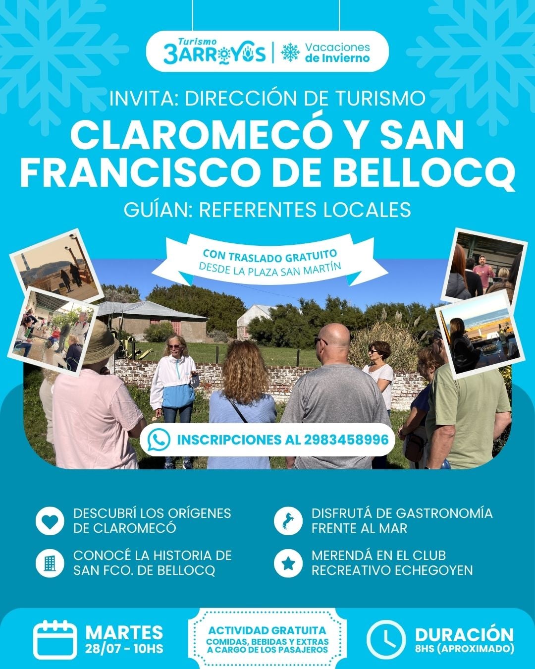 La Dirección de Turismo presenta un cronograma de actividades para recorrer el distrito