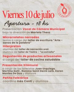 El Centro Cultural La Estación celebra sus 10 años con tres jornadas de actividades abiertas a la comunidad