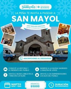 La Dirección de Turismo presenta un cronograma de actividades para recorrer el distrito