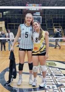 Vóley: La tresarroyense Dulce Rolón enfrentó a Las Panteritas