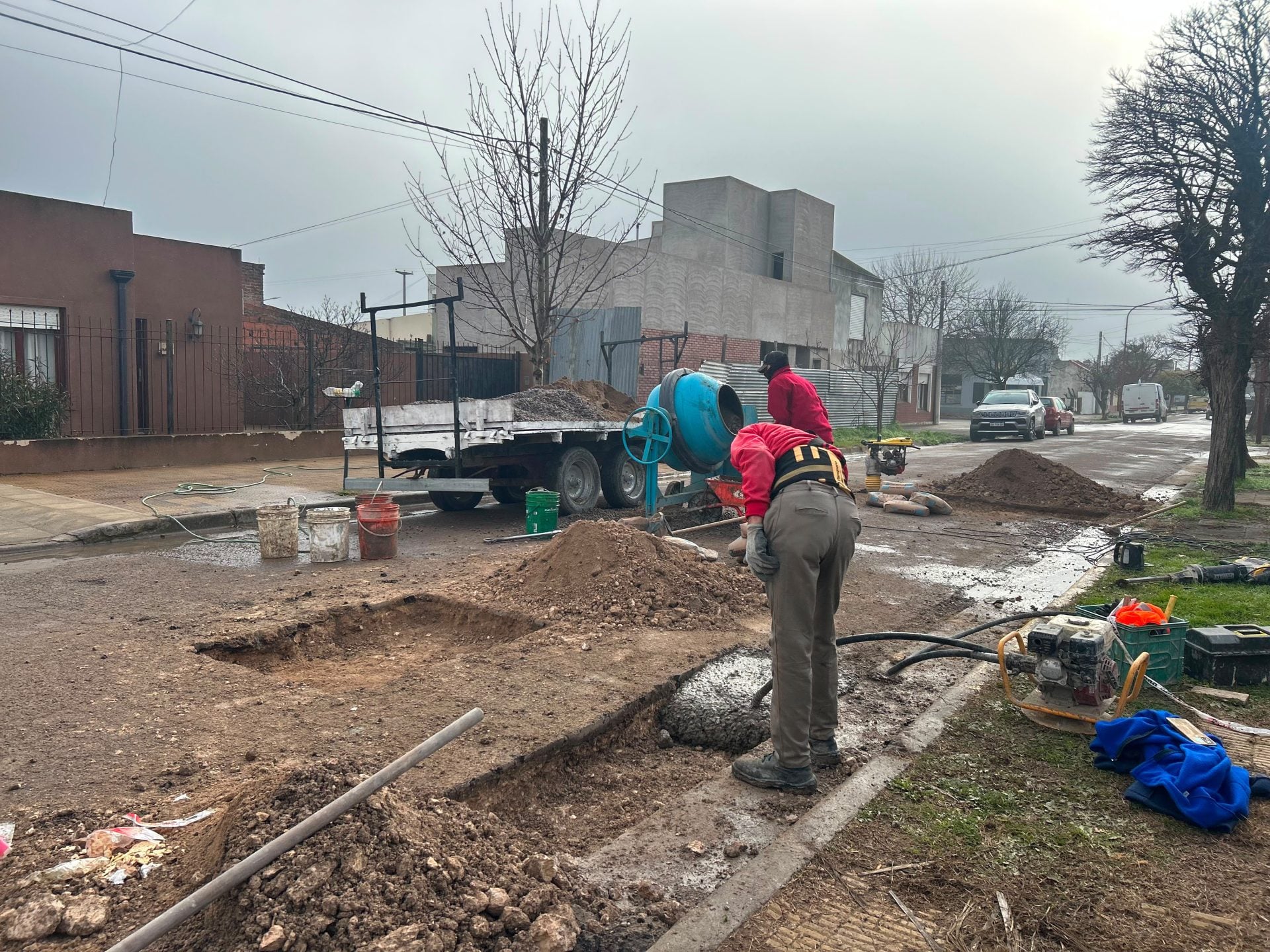 Chaves Municipio continúa con tareas de limpieza y mantenimiento de desagües. También mejoramiento vial