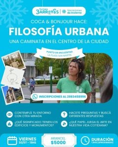 La Dirección de Turismo presenta un cronograma de actividades para recorrer el distrito