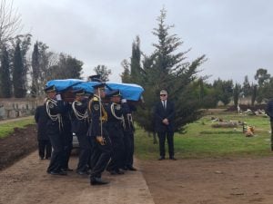 Conmovedor e interminable dolor en el último adiós al oficial Alan Molina