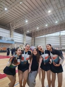 Cinco patinadoras del Club Colegiales participarán en la Copa González Molina
