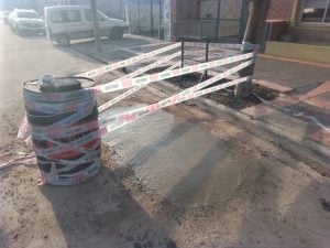La cuadrilla de bacheo continúa dando respuesta a los reclamos de los vecinos