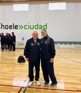 Vóley: La tresarroyense Dulce Rolón enfrentó a Las Panteritas