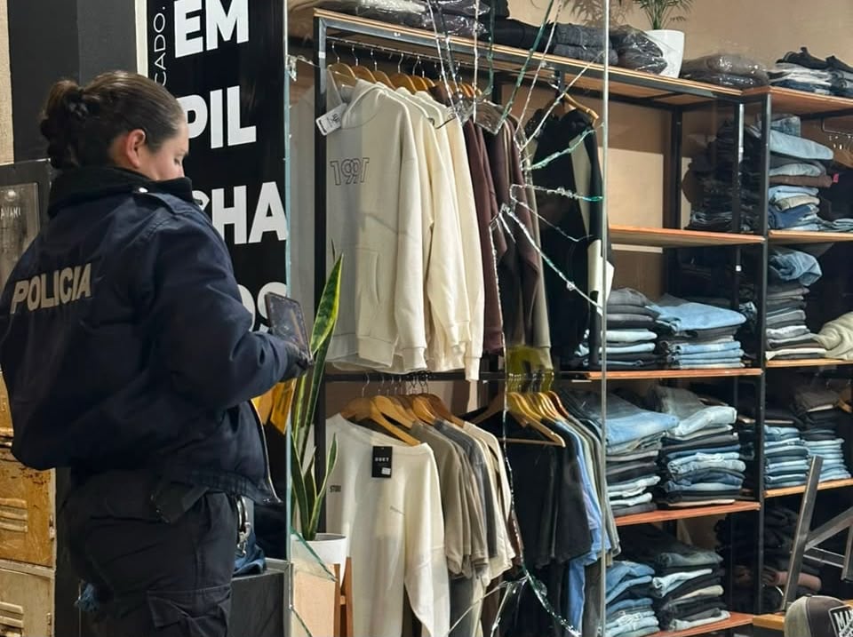 Rápida intervención permitió recuperar prendas sustraídas de un comercio