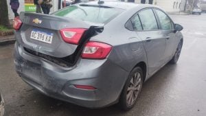 Choque en cadena en Isabel la Católica y Rivadavia. Un trasladado al hospital
