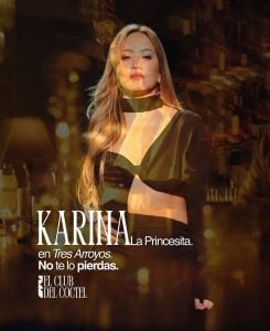 (audio) Karina “La Princesita” se presentará en la tercera edición del Club del Cóctel