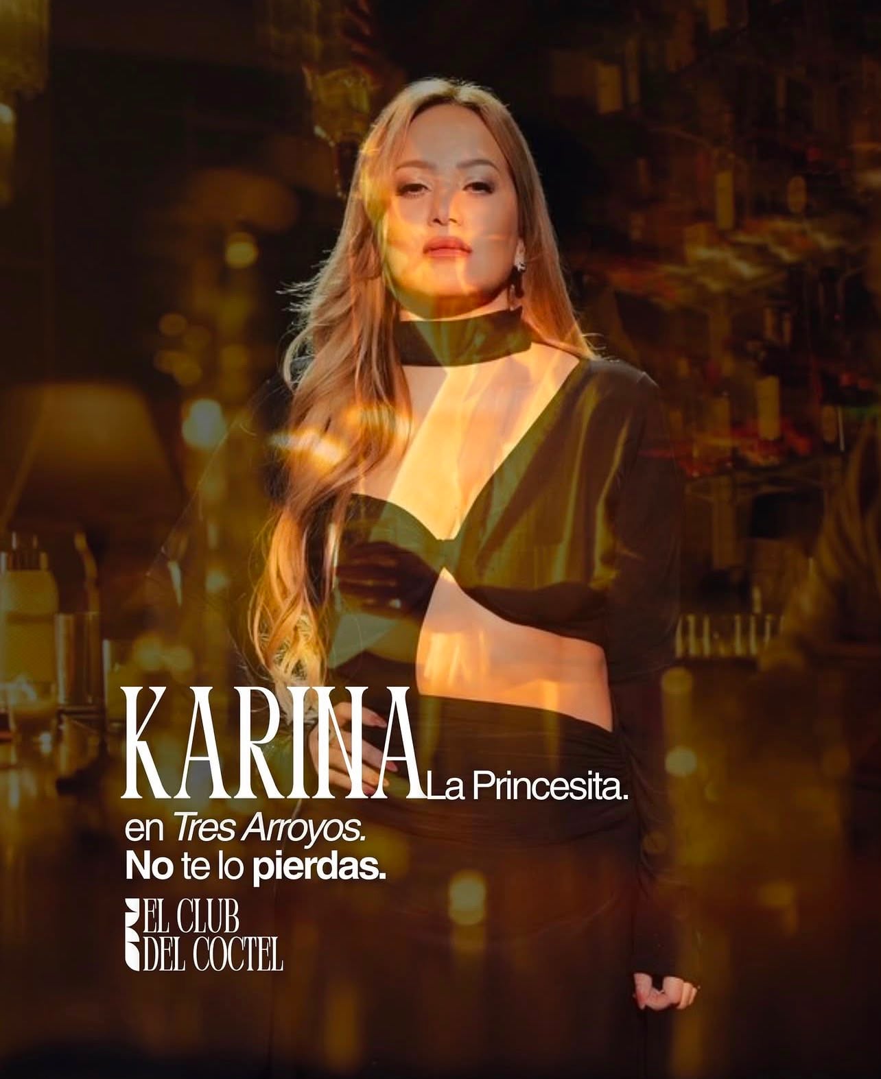 (audio) Karina “La Princesita” se presentará en la tercera edición del Club del Cóctel