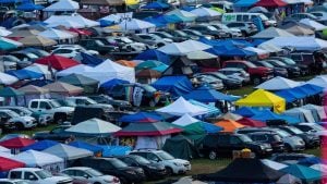 Encontraron un bebé muerto en un baño químico durante un festival de música en Estados Unidos