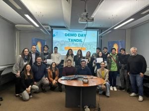 Diego Burgois participó como mentor en la primera edición de Prendete Academy Tandil 2026