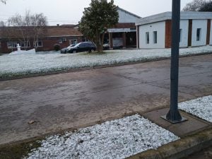 (videos) La primera nevada del invierno. De Tres Arroyos a todo el país las imágenes de LU24 por TN