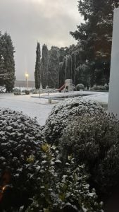 (videos) La primera nevada del invierno. De Tres Arroyos a todo el país las imágenes de LU24 por TN