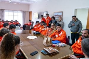 San Cayetano: Gargaglione recibió a los Leones Naranjas FC