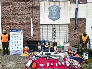 CPR Chaves: encontraron una parte del botín robado en un establecimiento rural