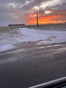 (videos) La primera nevada del invierno. De Tres Arroyos a todo el país las imágenes de LU24 por TN