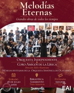 “Melodías Eternas”: un recorrido por las grandes obras de todos los tiempos