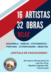 Inauguraron la muestra artística ‘Relax’ en la Campano