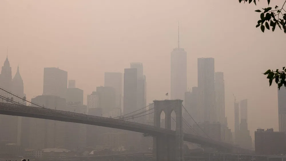Alerta en Nueva York por humo de incendios forestales: qué pasa con la final del Mundial