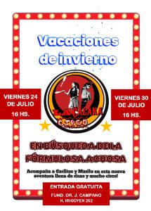 Circo y diversión gratuita para las vacaciones en la Fundación Campano