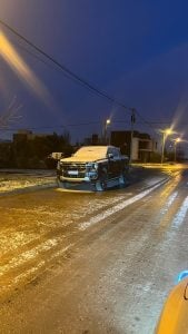 (videos) La primera nevada del invierno. De Tres Arroyos a todo el país las imágenes de LU24 por TN