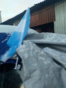 (videos) La primera nevada del invierno. De Tres Arroyos a todo el país las imágenes de LU24 por TN