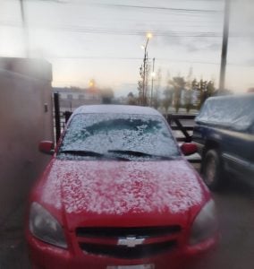 (videos) La primera nevada del invierno. De Tres Arroyos a todo el país las imágenes de LU24 por TN