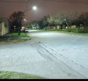 (videos) La primera nevada del invierno. De Tres Arroyos a todo el país las imágenes de LU24 por TN