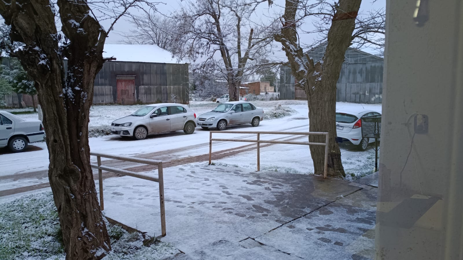 (audio) Cascallares bajó nieve, el relató de una vecina