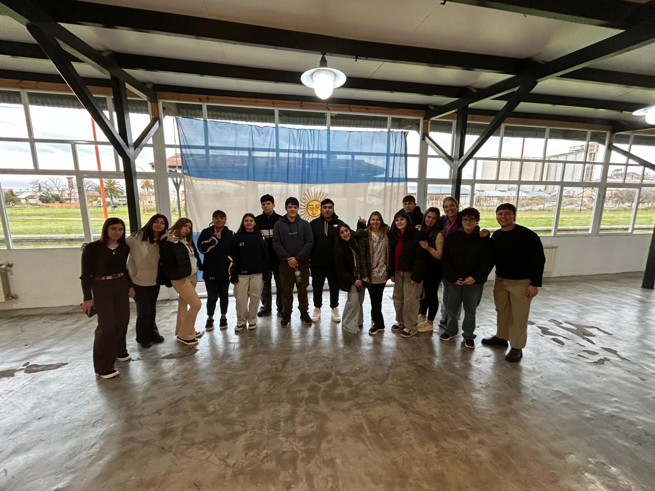 El Colegio Secundario N°11 de Bellocq visitó el Centro Cultural “La Estación”