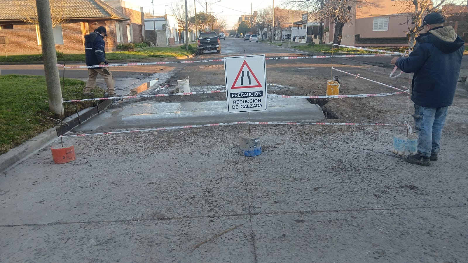 Solicitan evitar la circulación por la intersección de Dorrego y León