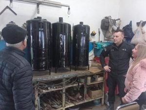 (audio) La Unidad 7 del Servicio Penitenciario Bonaerense construyó salamandras para familias de la comunidad