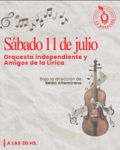 (audio) Intensa actividad de los coros dirigidos por Belén Altamirano