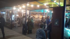Gran acompañamiento en la inauguración oficial de Nesser en Colón y Lavalle