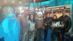 Gran acompañamiento en la inauguración oficial de Nesser en Colón y Lavalle