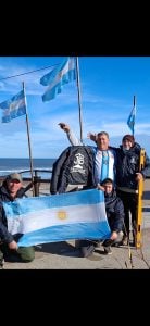 En Tres Arroyos se celebró la remontada histórica de La Scaloneta (videos)