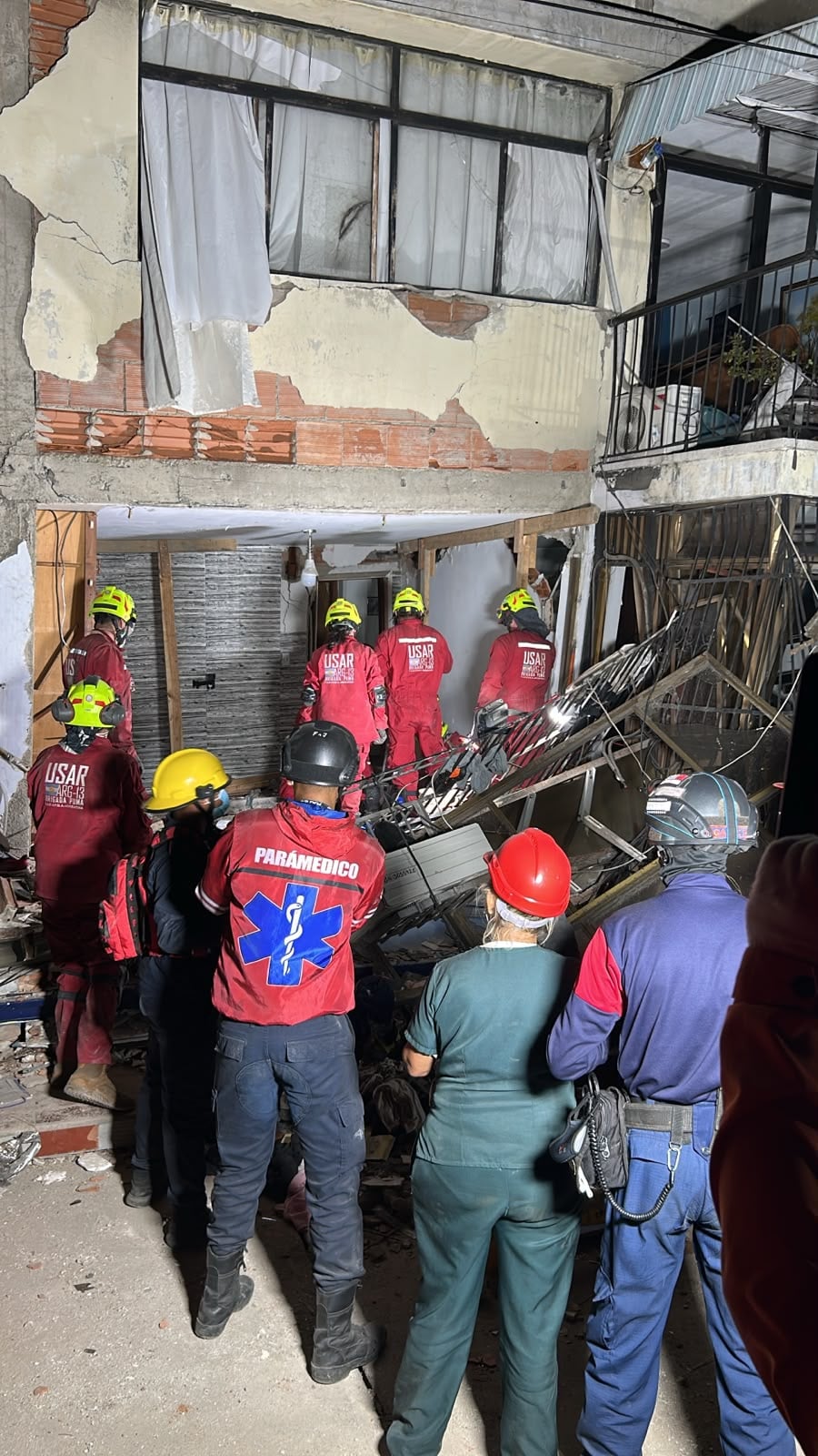 (audio) Ramón Pared detalló la histórica misión de rescate de los bomberos voluntarios en Venezuela