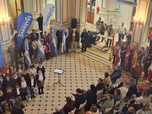 Pablo Garate en el acto 9 De Julio: “debemos unirnos para salir adelante como país” (audio)