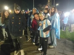 (Fotos y Videos) Argentina semifinalista: Tres Arroyos festejó en la Plaza San Martín