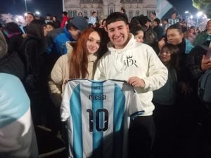 (Fotos y Videos) Argentina semifinalista: Tres Arroyos festejó en la Plaza San Martín