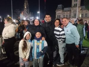 (Fotos y Videos) Argentina semifinalista: Tres Arroyos festejó en la Plaza San Martín
