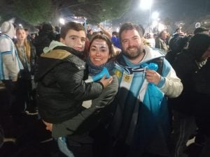 (Fotos y Videos) Argentina semifinalista: Tres Arroyos festejó en la Plaza San Martín