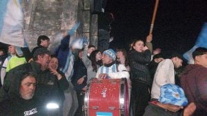 (Fotos y Videos) Argentina semifinalista: Tres Arroyos festejó en la Plaza San Martín