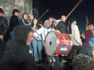 (Fotos y Videos) Argentina semifinalista: Tres Arroyos festejó en la Plaza San Martín