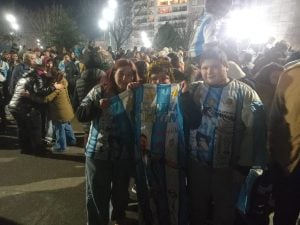 (Fotos y Videos) Argentina semifinalista: Tres Arroyos festejó en la Plaza San Martín