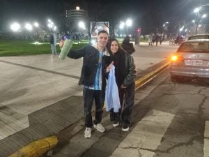 (Fotos y Videos) Argentina semifinalista: Tres Arroyos festejó en la Plaza San Martín