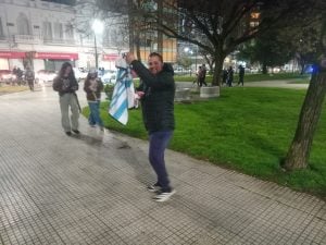 (Fotos y Videos) Argentina semifinalista: Tres Arroyos festejó en la Plaza San Martín