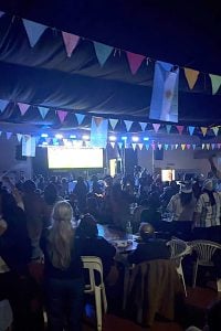 (video) En El Fanal, la Peña del Pancho vibró con el triunfo argentino